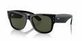 Ray-Ban RB0840SF-Black (901/31) / Green Polarized