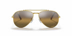Ray-Ban RB3625 New Aviator- Gold / Silver/Brown (9196G5)