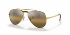 Ray-Ban RB3625 New Aviator- Gold / Silver/Brown (9196G5)
