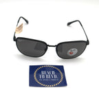 Ray-Ban 0RB3705 Polarized Chromance Sunglasses - Black Frame / Dark Gray Lens