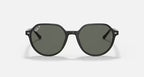 Ray-Ban RB2195 Thalia Sunglasses- Polished Black / Green Polarized Lens