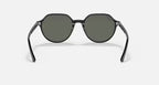 Ray-Ban RB2195 Thalia Sunglasses- Polished Black / Green Polarized Lens