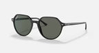 Ray-Ban RB2195 Thalia Sunglasses- Polished Black / Green Polarized Lens