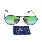Ray-Ban RB3362 Cockpit Sunglasses - Polished Black Frame / Green Flash Gradient Lens