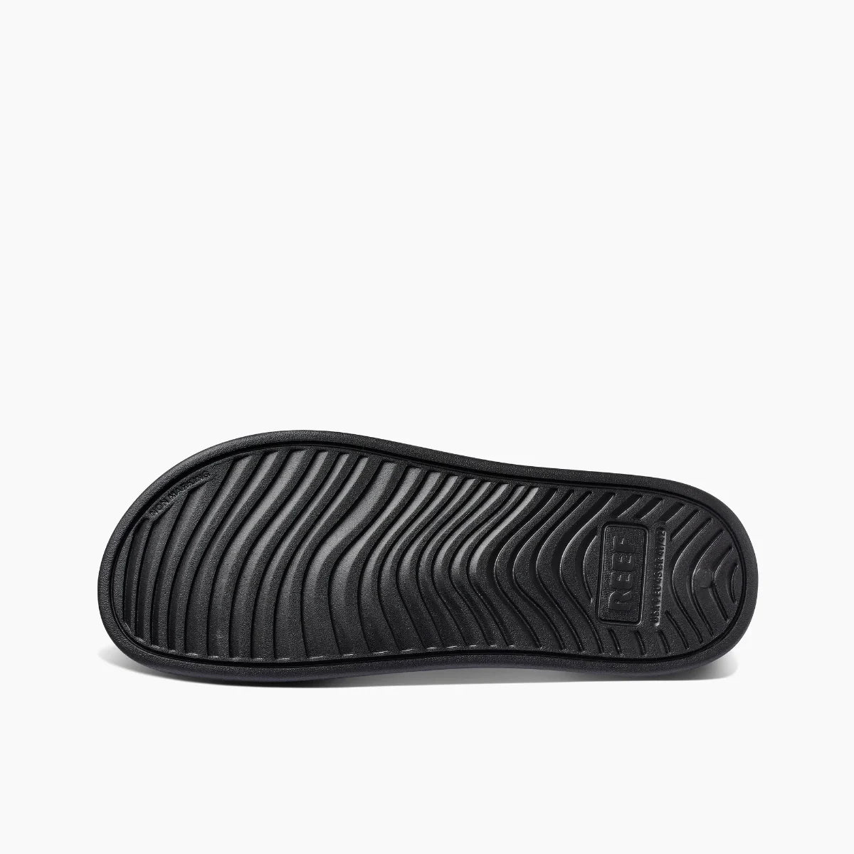 Reef Black Oasis Slide Sandals - BeachToBlvd