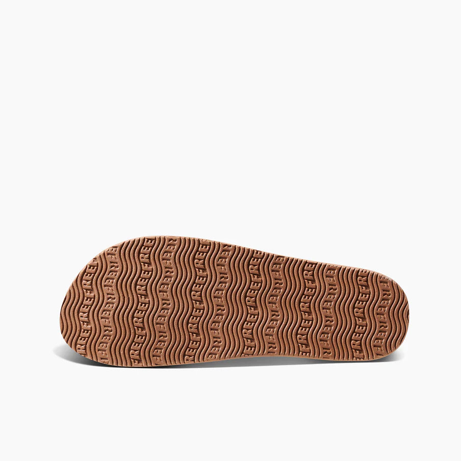 Reef Solana Black and Tan Sandals - BeachToBlvd