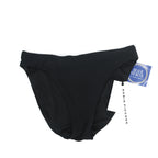 Robin Piccone- AVA CLEAN FINISH BIKINI BOTTOM - Black