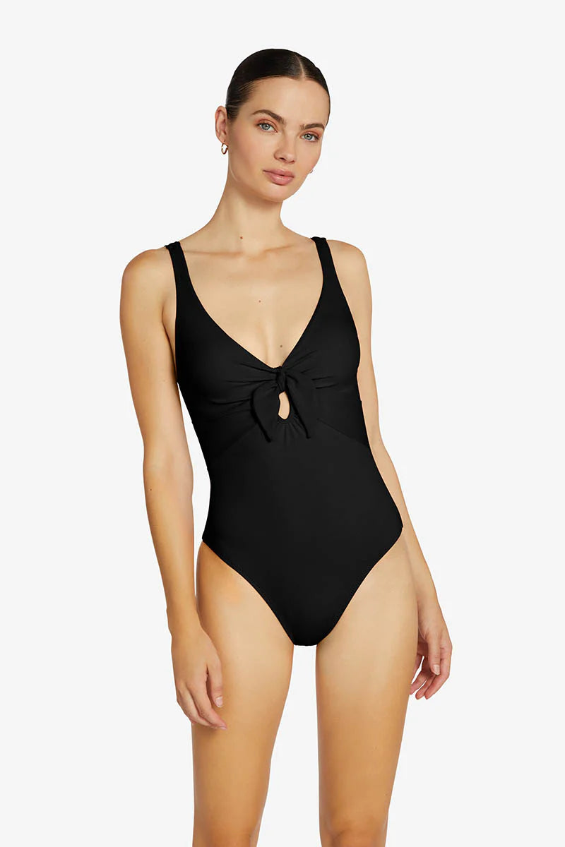 Robin Piccone AVA KNOT ONE PIECE 221716- Black or Fiery Red