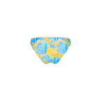 Kulani Kinis Simple Crochet Full Coverage Bikini Bottoms - Limoncello Lagoon