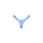 Kulani Kinis Lettuce Edge Scrunch Thong Bikini Bottom- Paloma