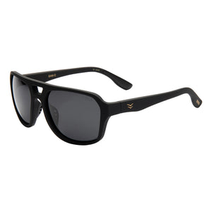 I-SEA San-O Men's Polarized Sunglasses - Black Ink Frame/ Smoke Lens