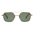 I-SEA Sara Women's Polarized Sunglasses - Tort Frame/Olive Lens