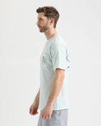 Salt Life Men's Skull and Hooks Pocket Tee Shirt- FRESH MINT - BeachToBlvd