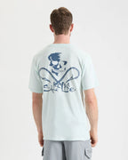 Salt Life Men's Skull and Hooks Pocket Tee Shirt- FRESH MINT - BeachToBlvd