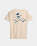SALT LIFE Men's Skull and Poles Short Sleeve Tee - BeachToBlvd