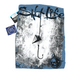 SALT LIFE Hook Line & Sinker T-Shirt- COASTAL BLUE - BeachToBlvd