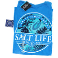 SALT LIFE Paradise Seas T-Shirt- ROYAL BLUE - BeachToBlvd