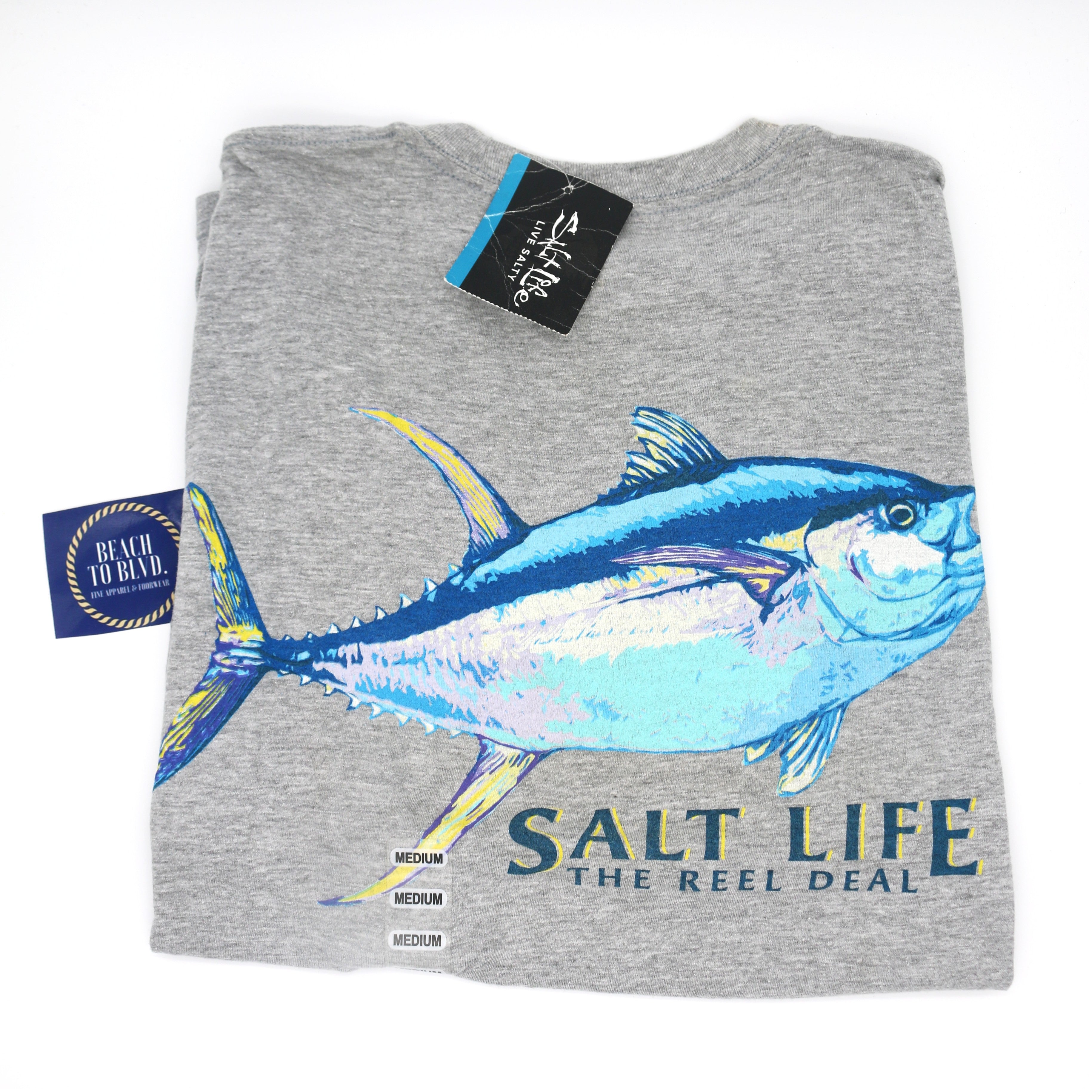 SALT LIFE THE REEL DEAL ATHHT -SLM10756 - BeachToBlvd