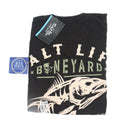 Salt Life Boneyard Short-Sleeve Pocket T-Shirt for Men- BLACK - BeachToBlvd