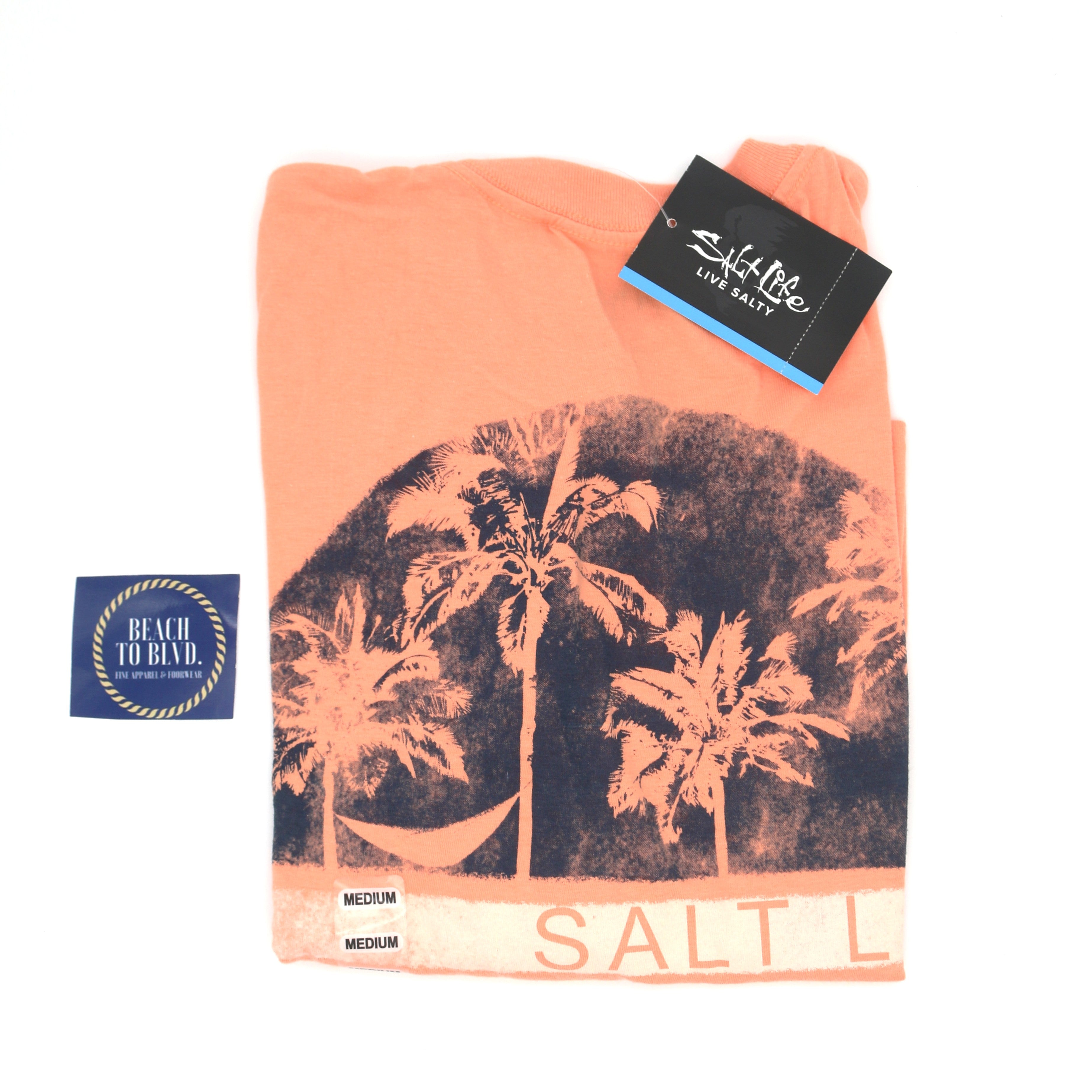 SALT LIFE Sun Stripes T-Shirt - BeachToBlvd