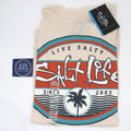 SALT LIFE WAVY DAYS TEE - SLM11070- CHALK - BeachToBlvd