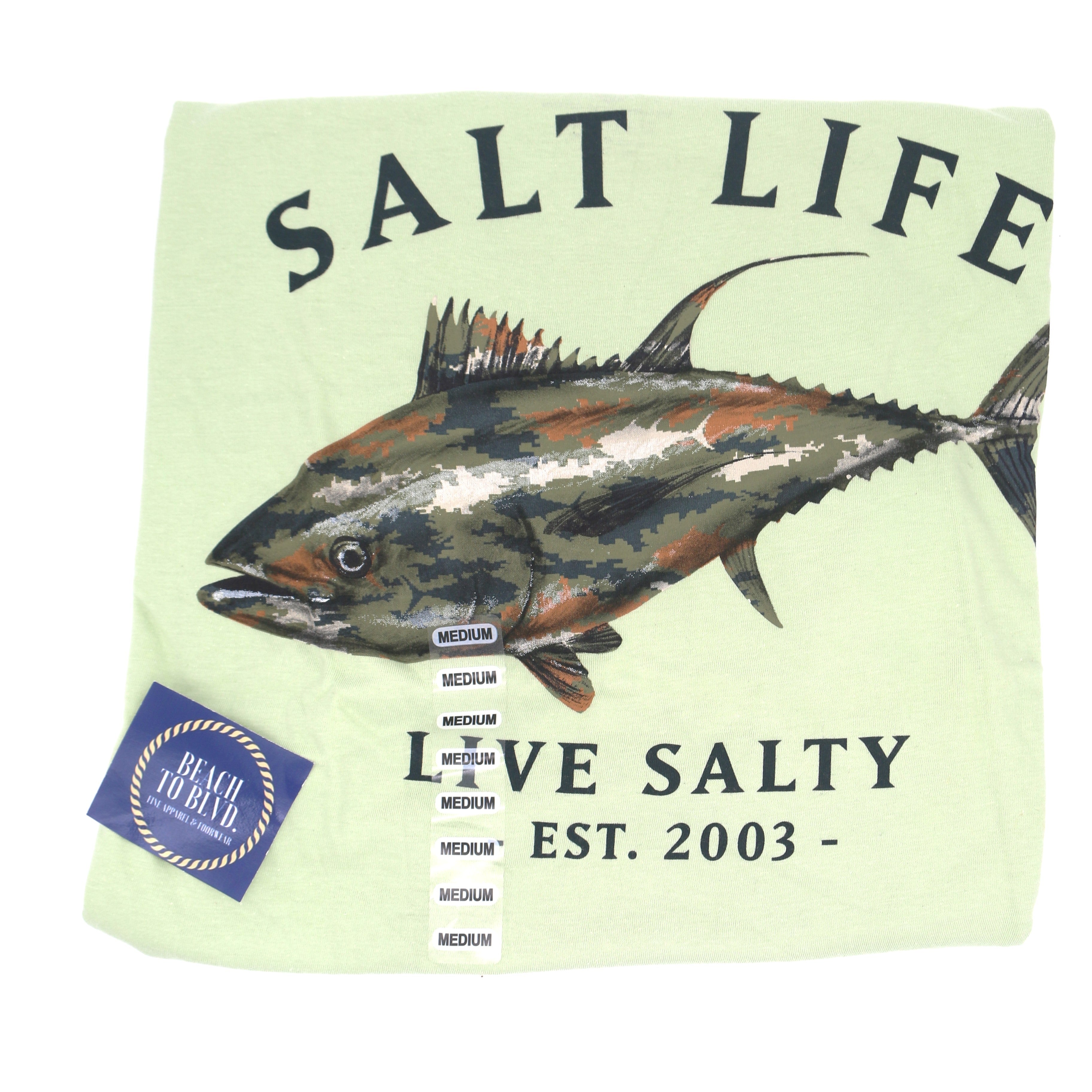 SALT LIFE TUNA JOURNEY TEE - SLM11101 - BeachToBlvd