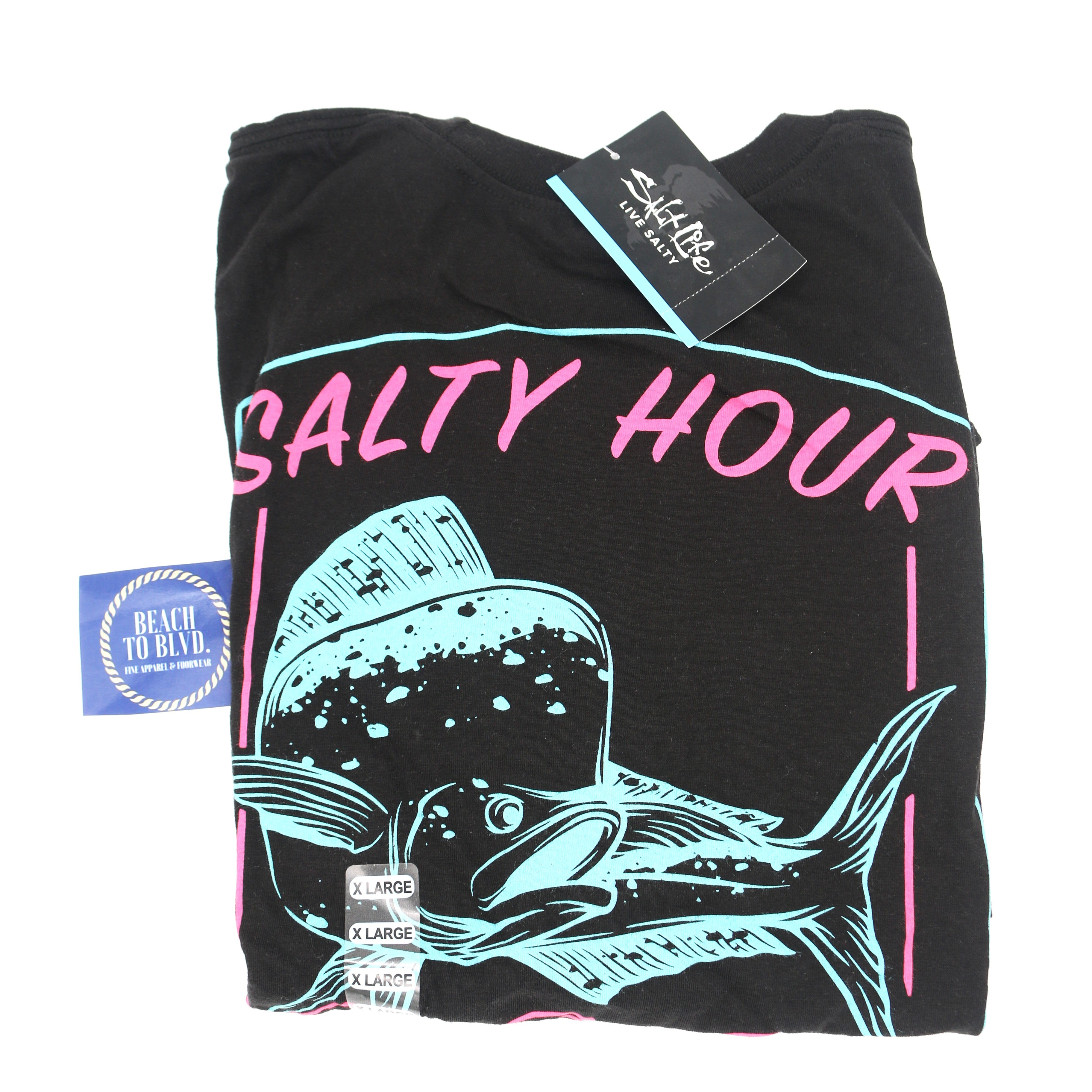Salt Life Men's Open Short Sleeve T-Shirt - BeachToBlvd