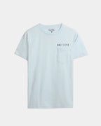 SALT LIFE Men's Redfish Stars and Stripe Short Sleeve Tee- SKY BLUE - BeachToBlvd