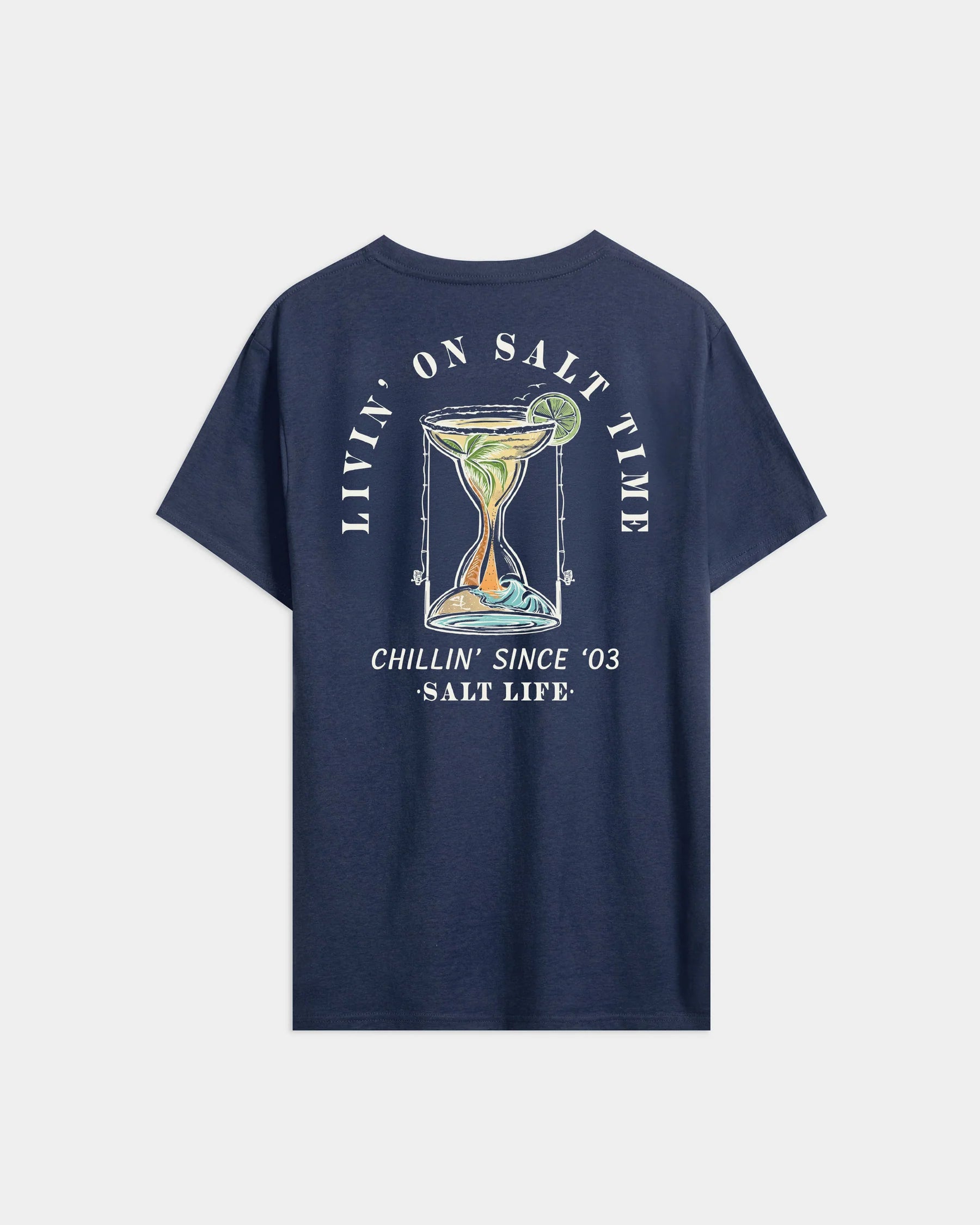 SALT LIFE Men’s Hourglass Short Sleeve Tee - BeachToBlvd