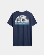 SALT LIFE SUN STRIPES TEE - SLM11026 - BeachToBlvd