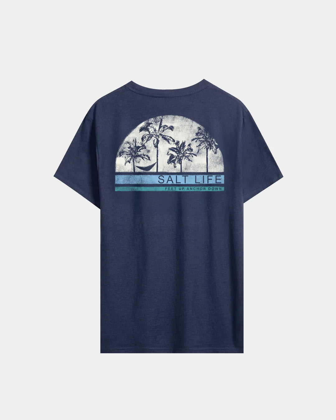 SALT LIFE SUN STRIPES TEE - SLM11026 - BeachToBlvd