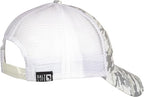 Salt Life Aqua Ambush Trucker Hat - White Camo SLM20376