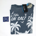 Salt Life Livin' on Salt Time Short-Sleeve T-Shirt for Men-30394 - BeachToBlvd