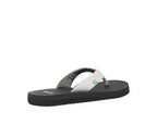 Sanuk Womens Sandals Yoga Mat- WHT - BeachToBlvd