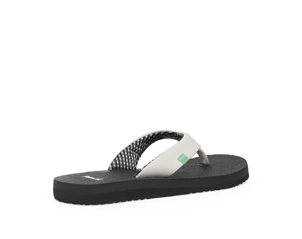 Sanuk Womens Sandals Yoga Mat- WHT - BeachToBlvd