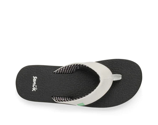 Sanuk Womens Sandals Yoga Mat- WHT - BeachToBlvd