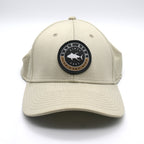 Salt Life Fish Surf Dive Stretch Fit Hat - SLM20213 Khaki