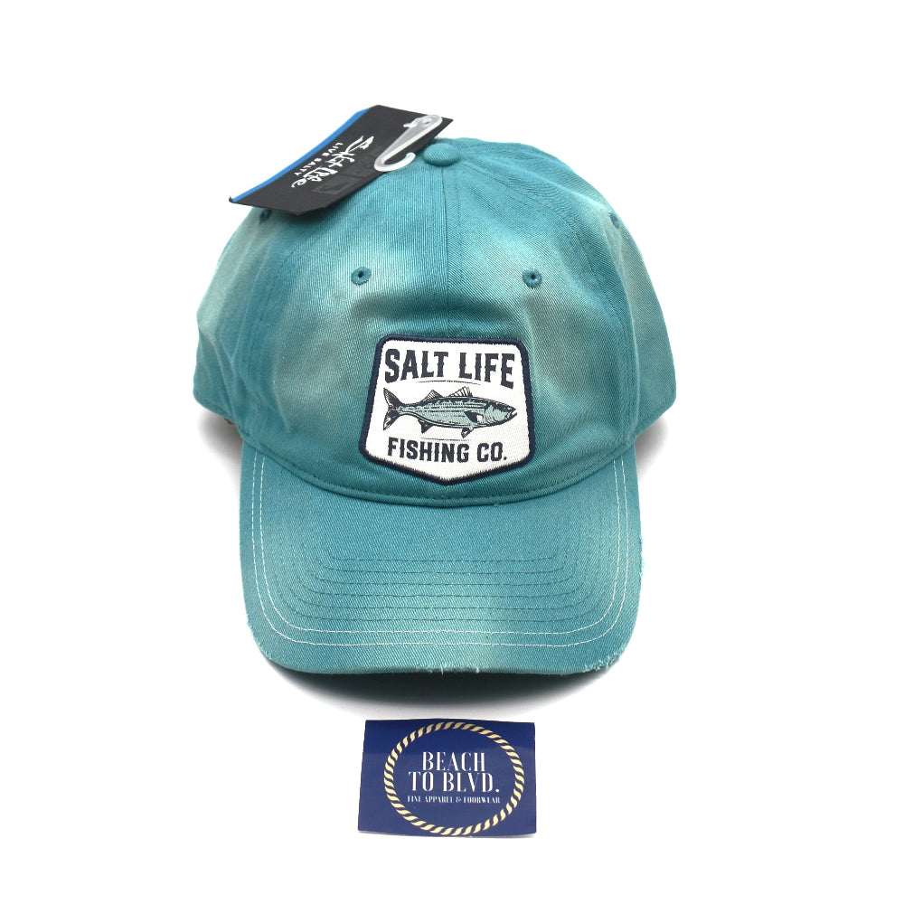 Salt Life Sea Green Fishing Co Hat - SLM20322