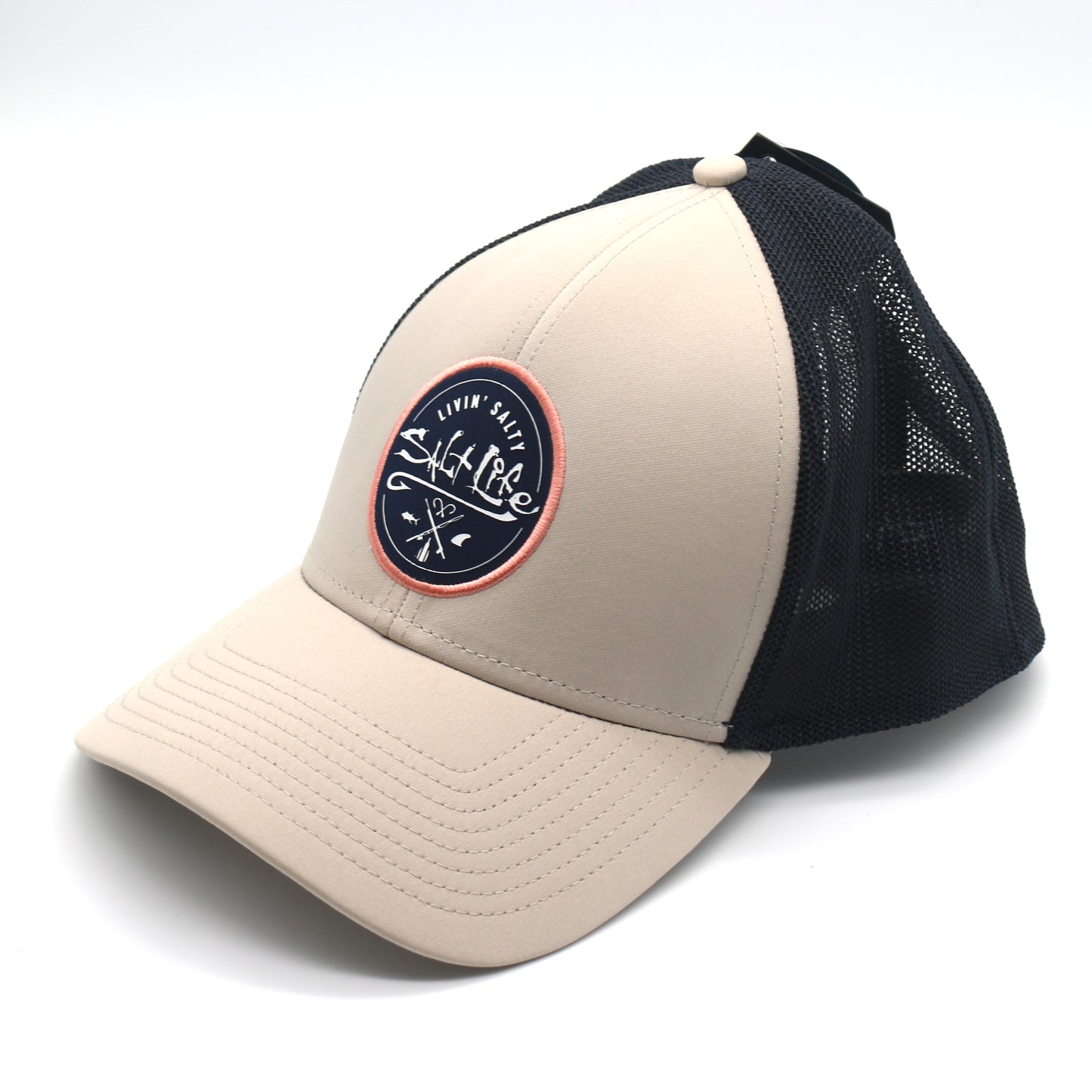 Salt Life Tan Stretch Fit Hat - SLM20337