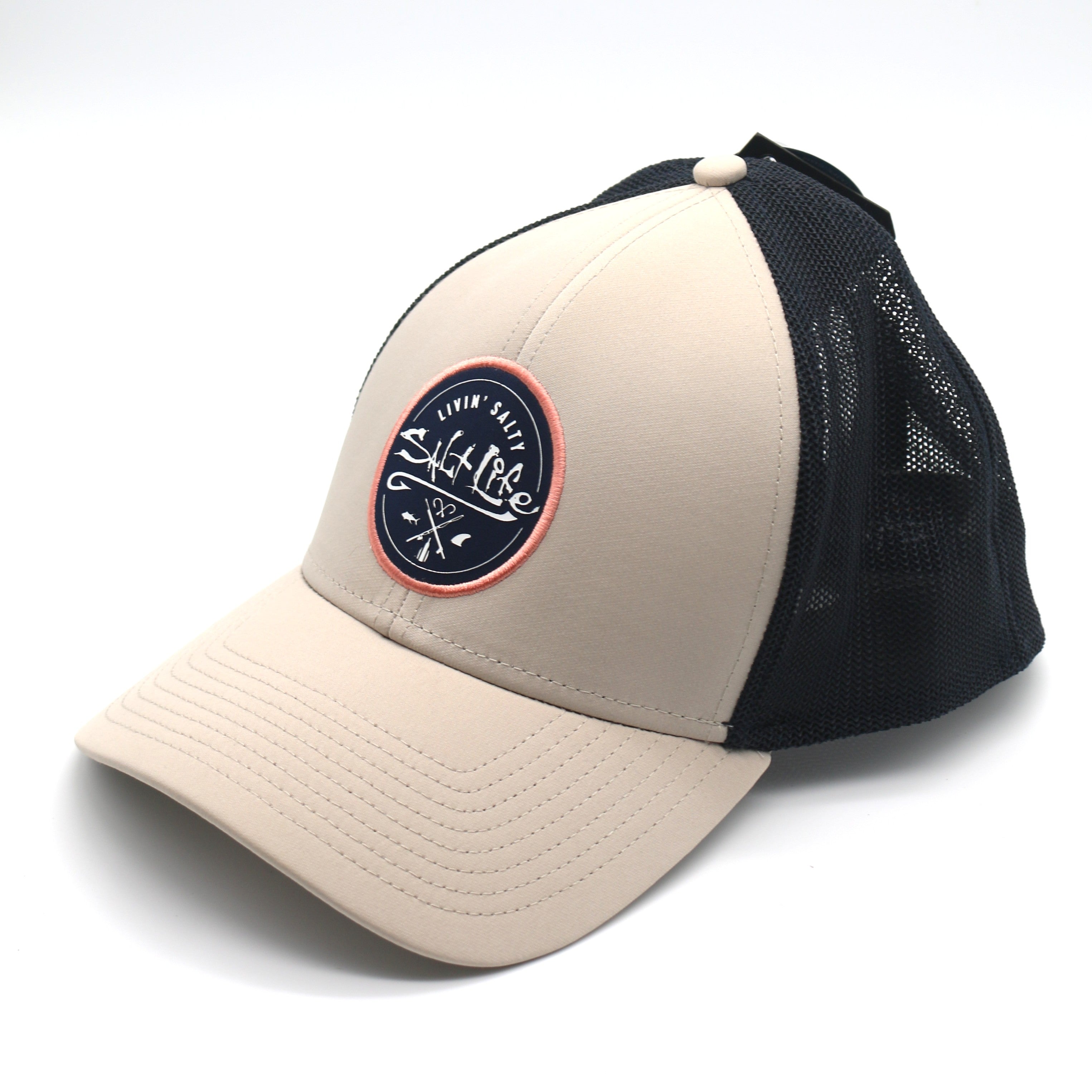 Salt Life Tan Stretch Fit Hat - SLM20337