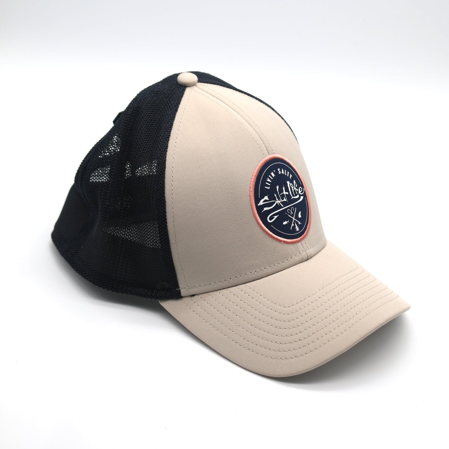 Salt Life Tan Stretch Fit Hat - SLM20337