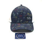 Salt Life Navy Palm Tree Island Trucker Hat - SLM20378
