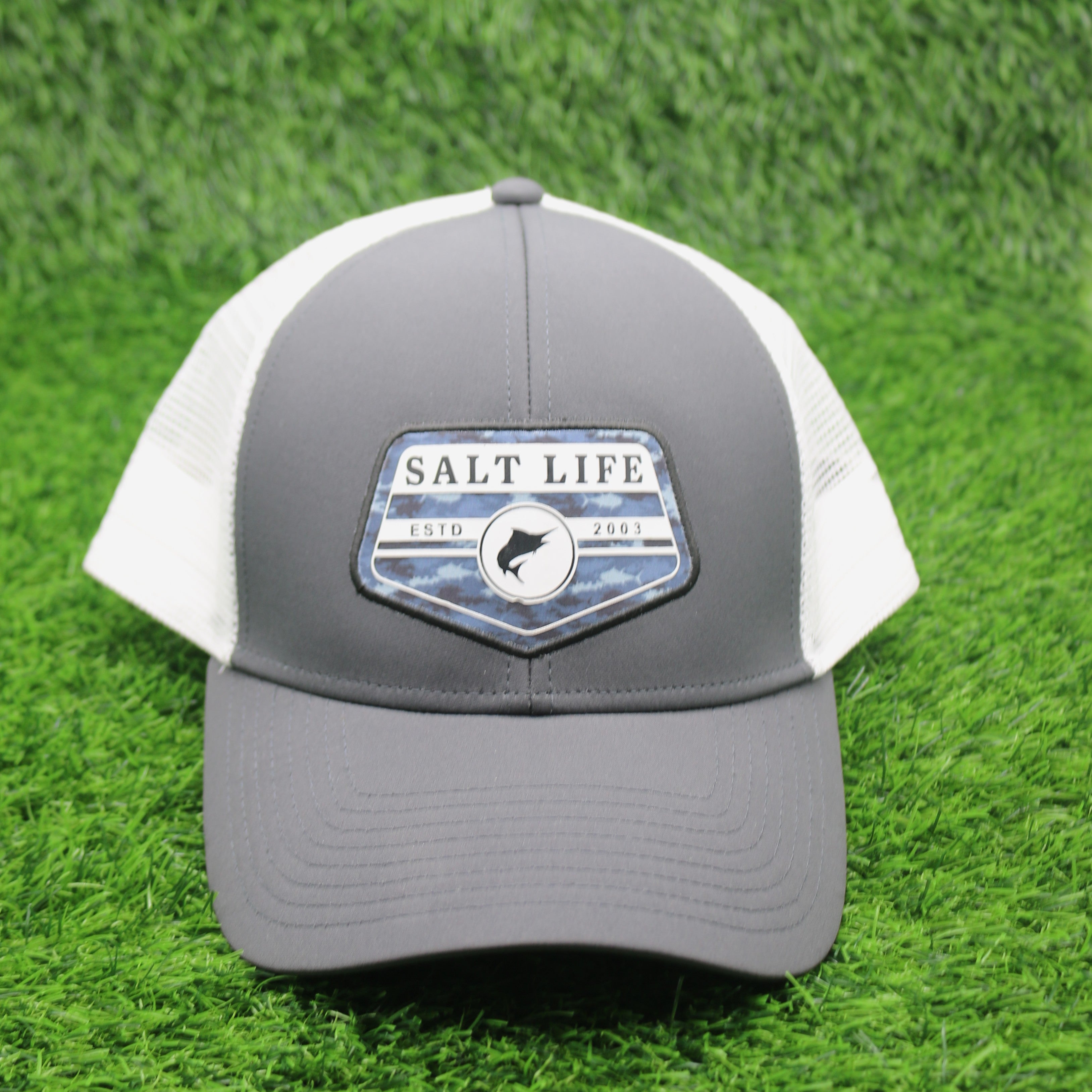Salt Life Graphite Trucker Hat - SLM20400