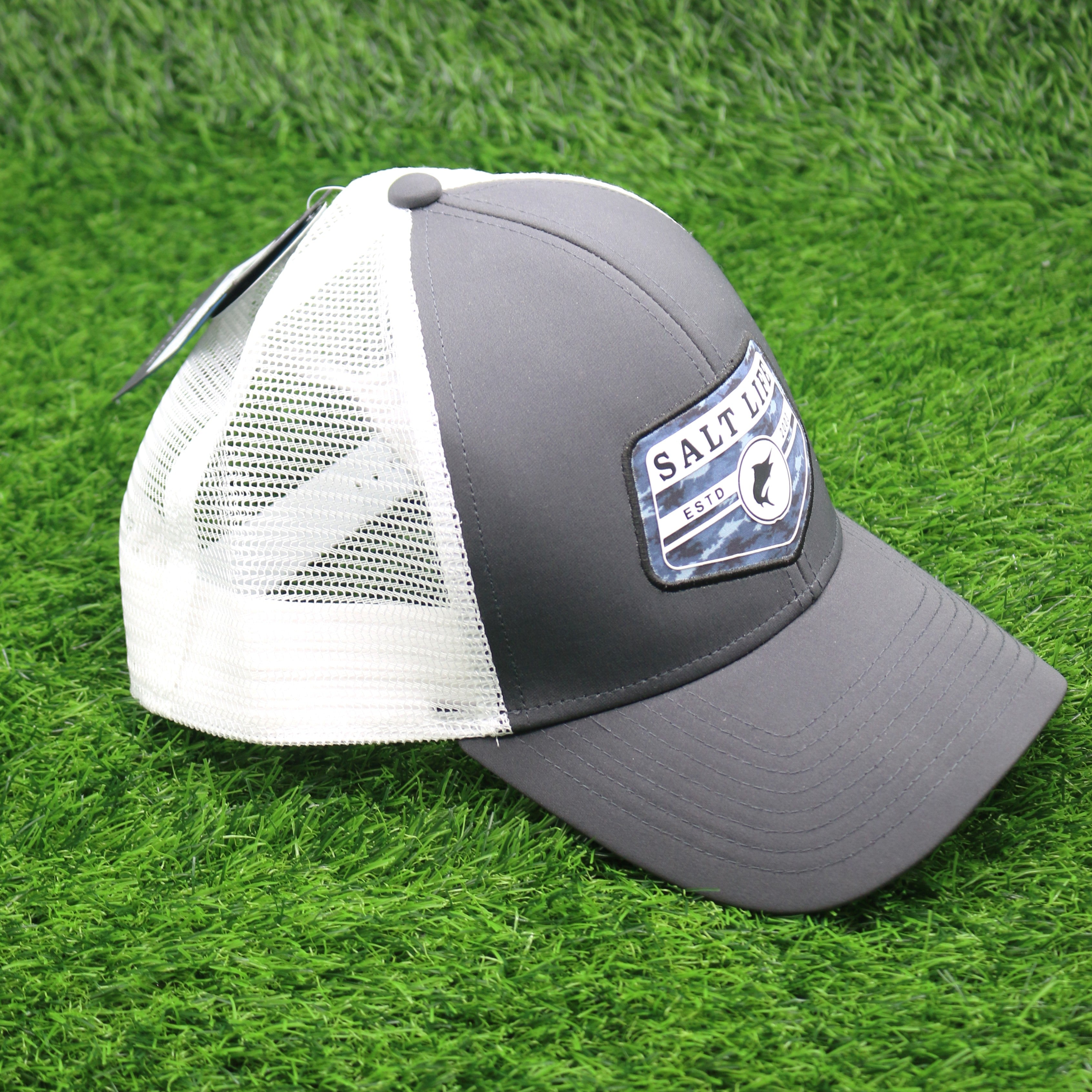 Salt Life Graphite Trucker Hat - SLM20400