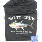 Salty Crew Big Blue Women's Surf Hoody Sunshirt Long Sleeve - BeachToBlvd