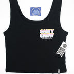 Salty Crew Women's Summer Time Cropped Tank Top - BeachToBlvd