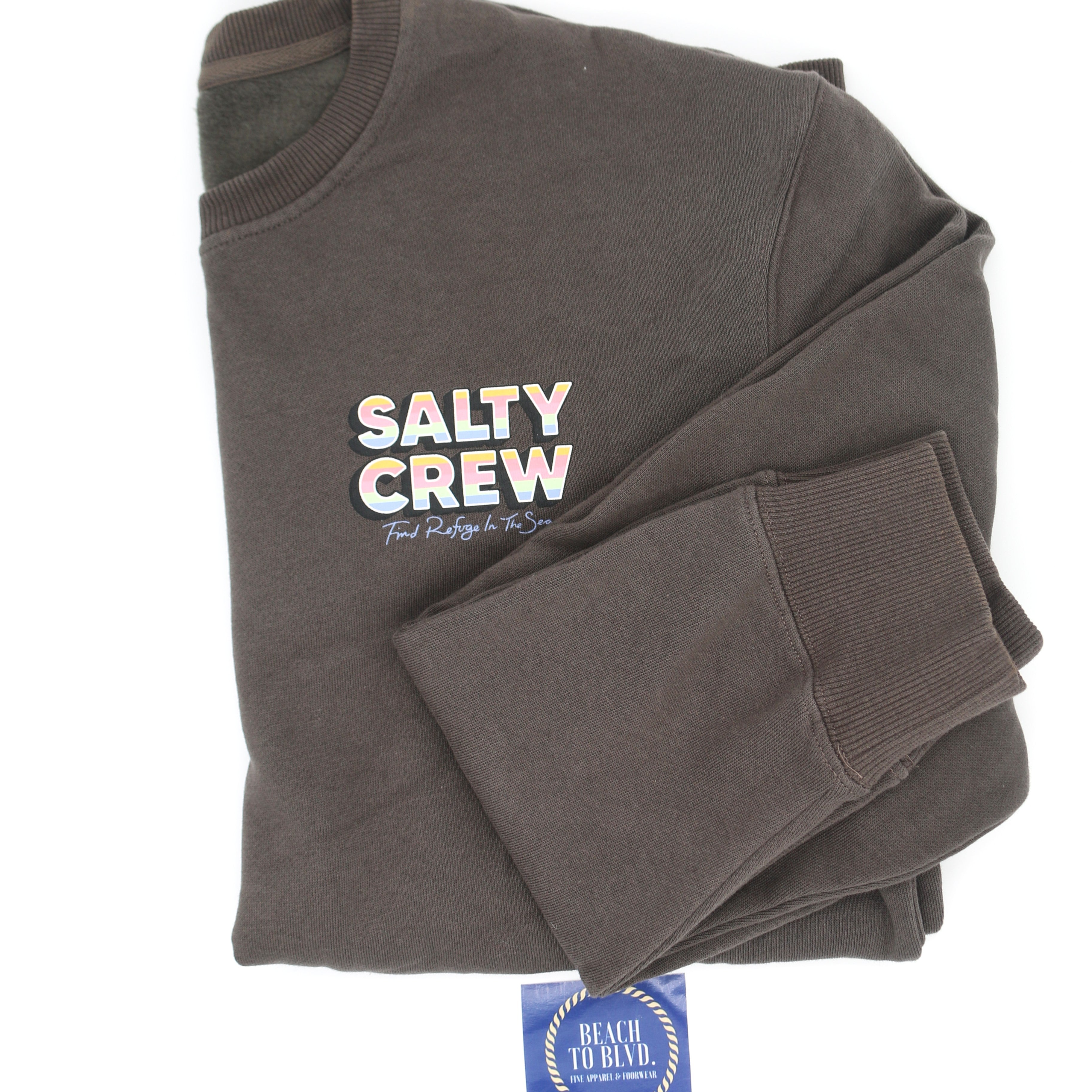 Salty Crew Summertime Women's Long Sleeve Crew - BeachToBlvd