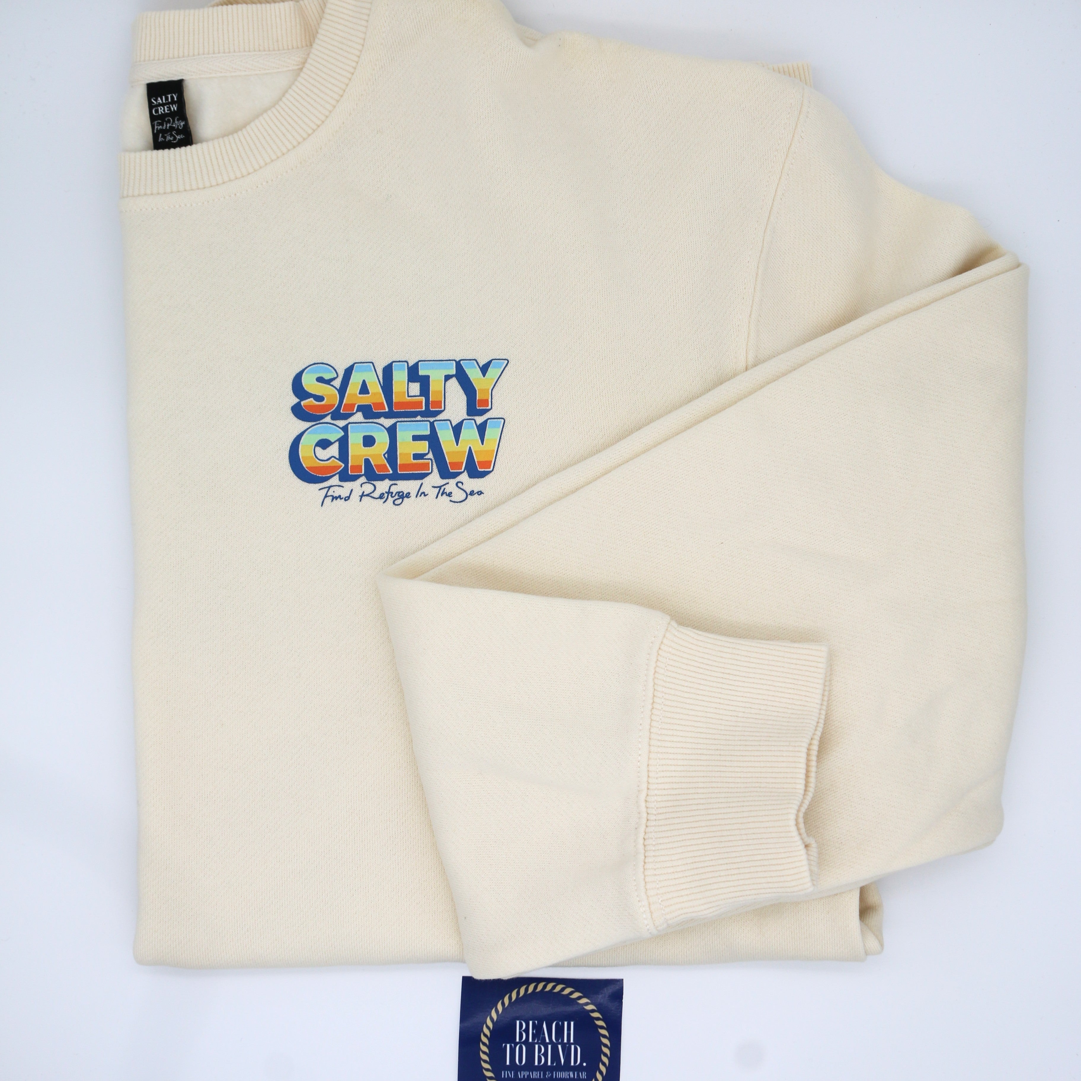 Salty Crew Summertime Women's Long Sleeve Crew - BeachToBlvd