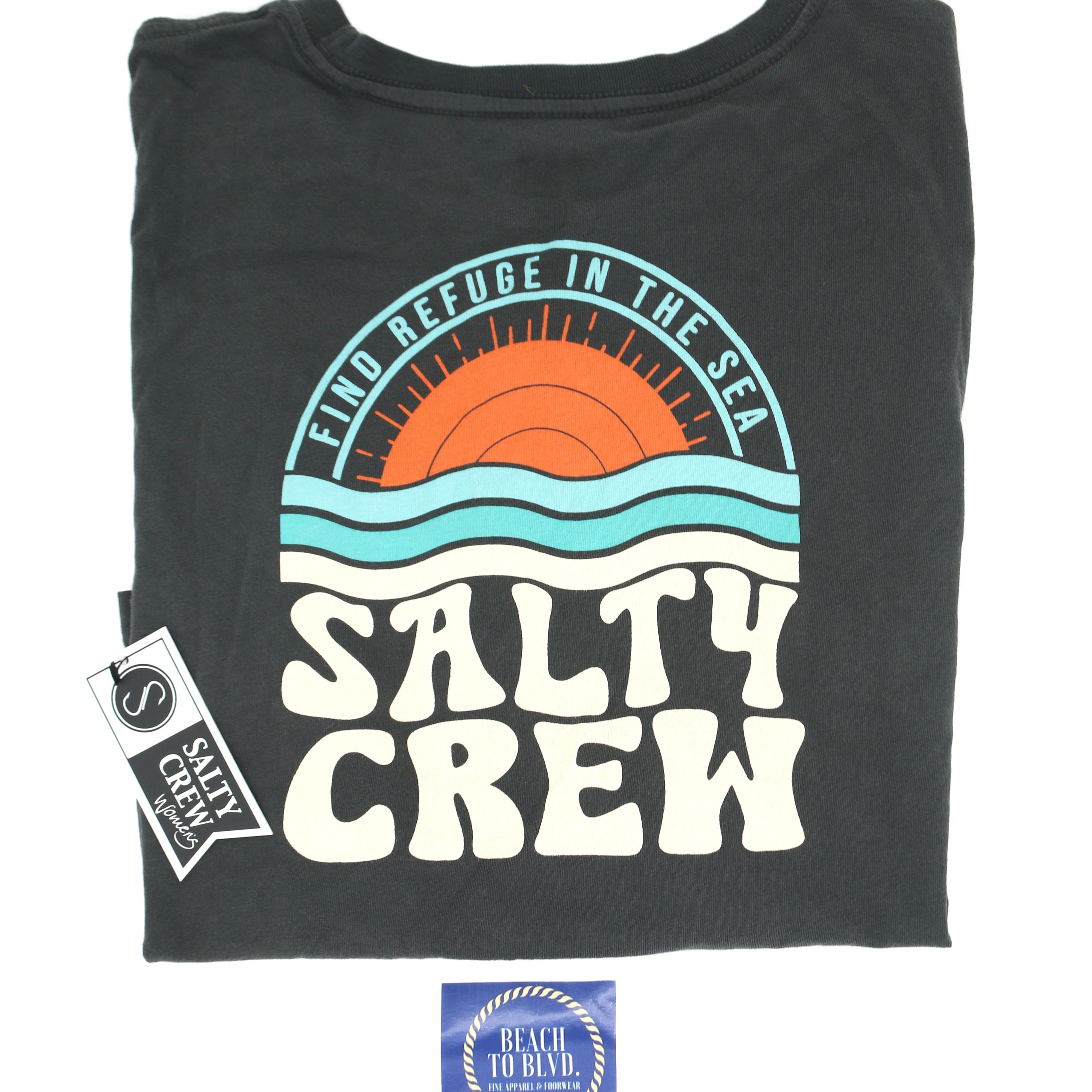 Salty Crew Sundown Women's Short Sleeve Crop T-Shirt - BeachToBlvd