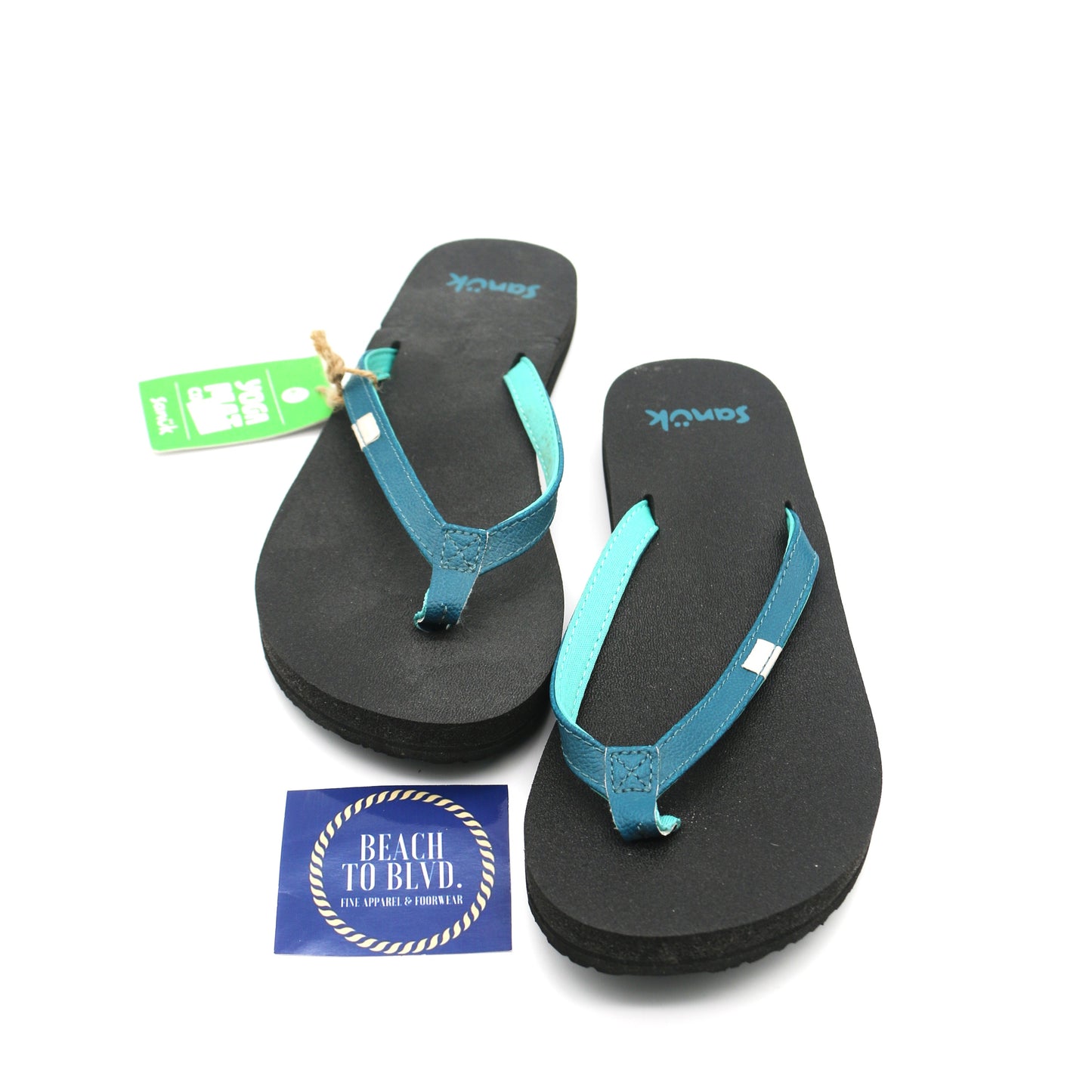 Sanuk Yoga Joy Womens Flip Flops- DPTL